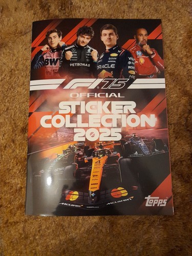 Topps official sticker - f1,