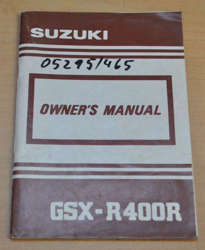 Suzuki gsx r400r fahrer - suzuki,
