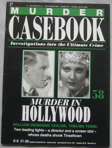 Murder casebook magazine issue - casebook,