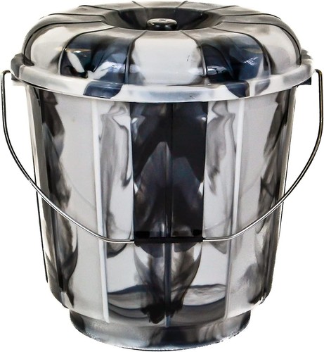 Litre black tie dye - black,