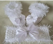 Hand knitted Romany Bling baby