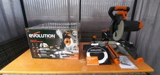 Evolution R255SMS 255mm Sliding Mitre Saw + TCT Multi-Material Blade