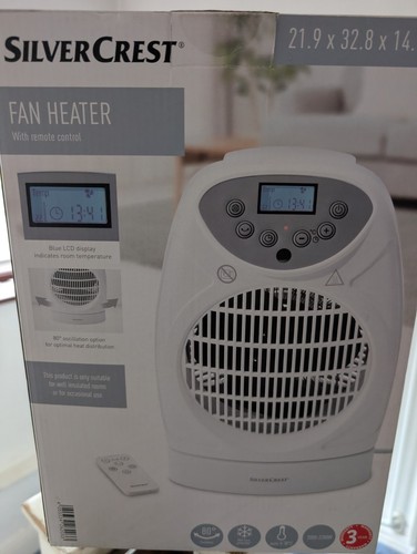 Silvercrest fan heater with - fan,