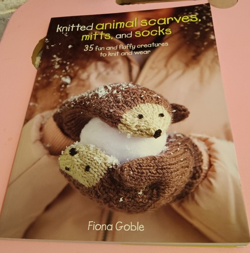 Knitted animal scarves mitts - knitted,