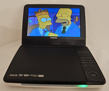 Philips PD903/05 Portable DVD Player - (7 Inch Screen) Tested & Working