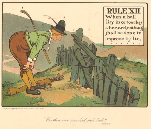 Golf charles crombie rule - golf., crombie.