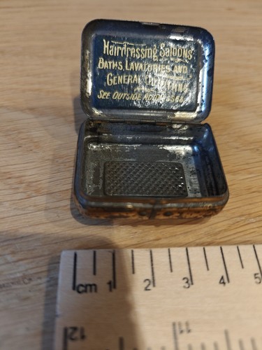 Antique tin box - antique,