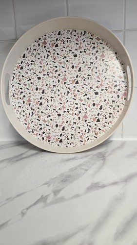 Unbranded beige round serving - beige,