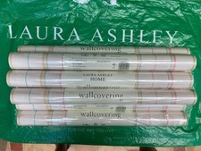 Laura Ashley Brighton Rock Neutral Wallpaper Price per roll VINTAGE RARE