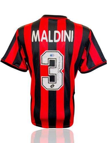 Paolo maldini signed milan - maldini,