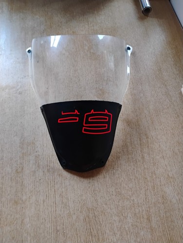 Aprilia rs125 clear screen - clear,