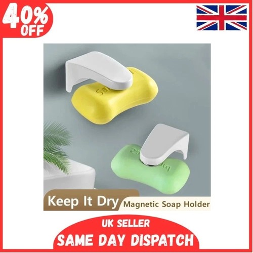Magnetic soap holder box - soap,