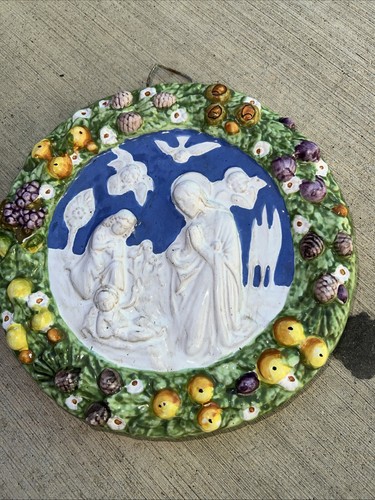 Della robbia nativity wall art - della,