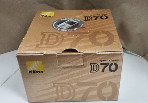 Nikon d70 camera - box, and