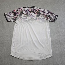 B33 Bee Inspired T Shirt Mens XL White Gradient Skulls Snakes NWT