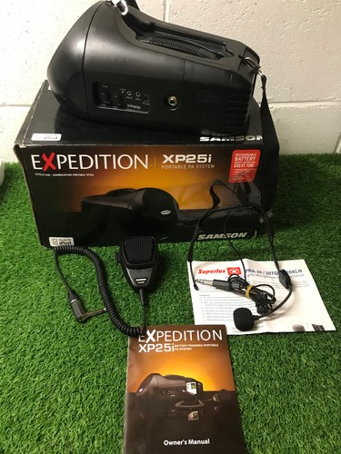 Samson xp25i portable battery - samson,