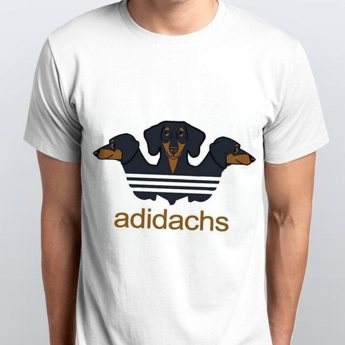 Dachshund dog adidachs funny - dachshund,