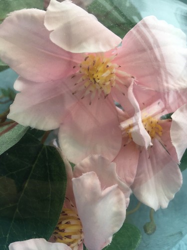 Artificial clematis glass - in,