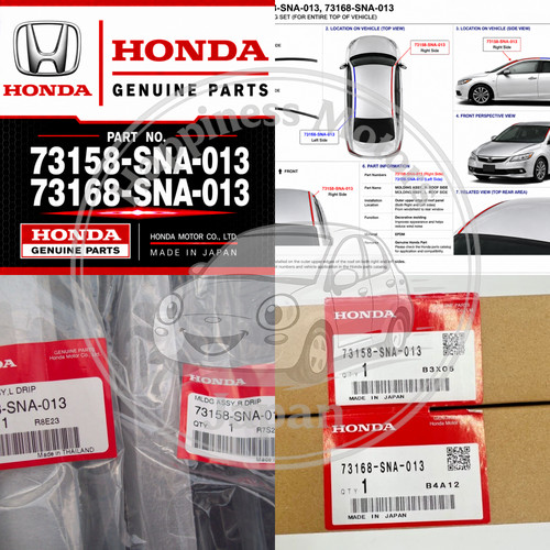 Honda genuine drip side - honda,