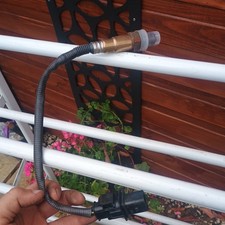 0281 004 821 Lambda Sensor Single 5 Wire Black Plug Exhaust O2 Oxygen By Bosch