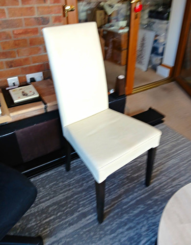 Set white upholstered - set, of