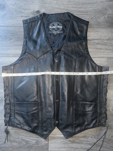 Leather king mens black - king,