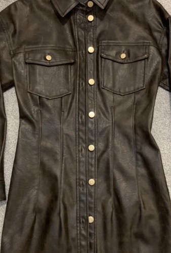 Zara women brown faux - women's,