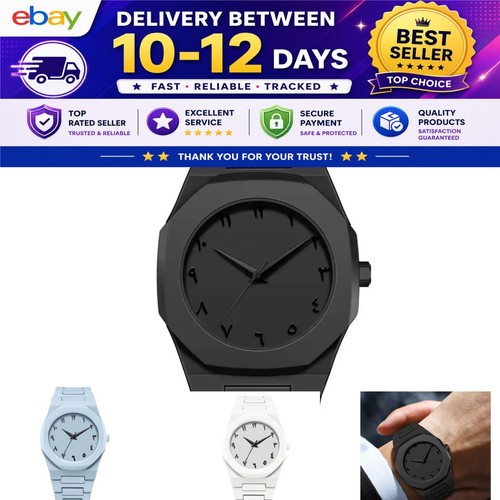 Men quartz wristwatch simple - wristwatch,