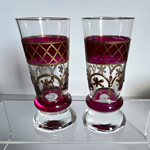 Set vintage retro clear - set,
