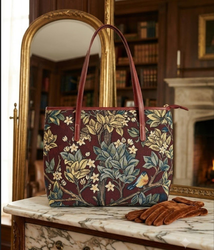 Signare tapestry shoulder tote - shoulder,