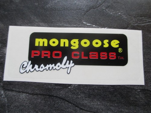 Mongoose bmx sticker old - mongoose,