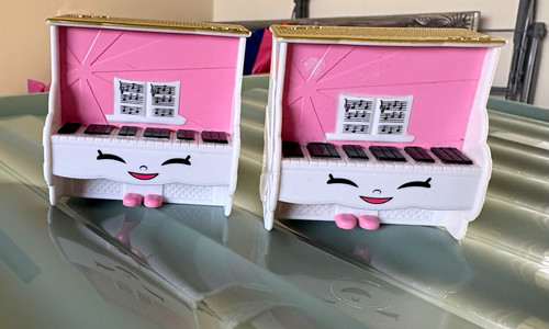 Shopkins piano figures - ., cute