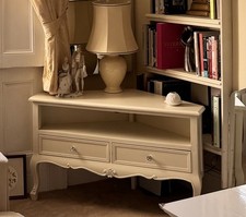 Antique French Style Corner TV Cabinet | TV Stand Cabinet