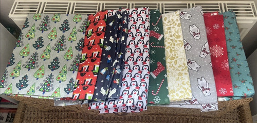 Fabric bundle for christmas - fabric,