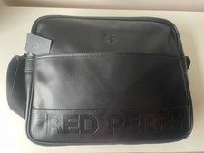 Fred Perry Shoulder Bag Black One Size Brand New With Tags