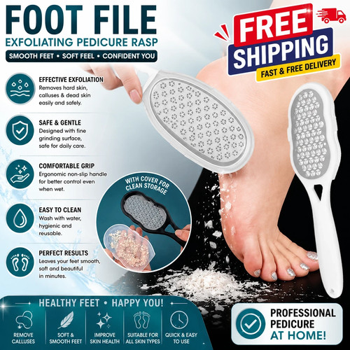 Foot file scraper rasp hard - file,