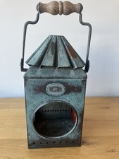 Railway Lantern By Steam Drifters Stores Co Ltd Lowestoft 1917