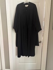 Masters Graduation Gown Black