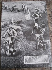 ARTHUR LAMPKIN BSA DEREK RICKMAN TRIUMPH METISSE BOLTBY 1966 ADVERT A4 FILE 35
