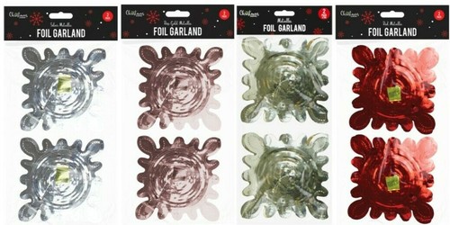 75m christmas foil - christmas, garland