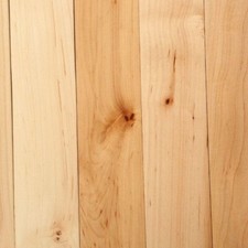 Natural Maple Solid Hardwood