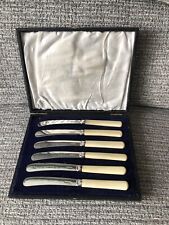 Silverware Butter Knifes,Box Set of 6 