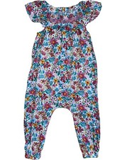 new girls/baby floral jumpsuit