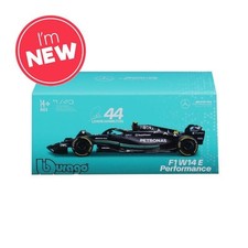 Bburago F1 Mercedes AMG W15 2024 Hamilton w/Helmet 1:43 Diecast Model B18-38209H