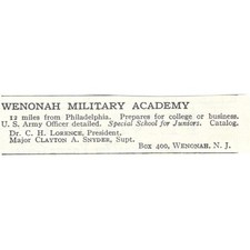 Wenonah Military Academy C.H
