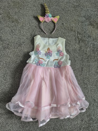 Kids unicorn dress - unicorn, up