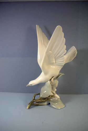 Figurine turtle dove - 11.25", figurine,