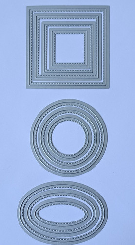 Sizzix set shape dies - 10,