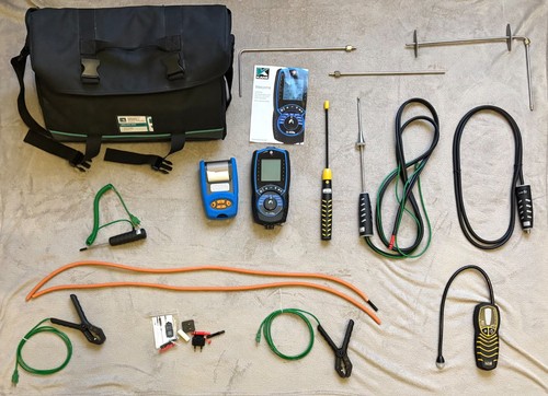 Kane 458s flue gas analyser - flue,