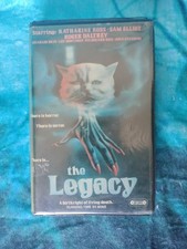 The legacy. VHS Pre Cert Horror. Vipco 95min.
